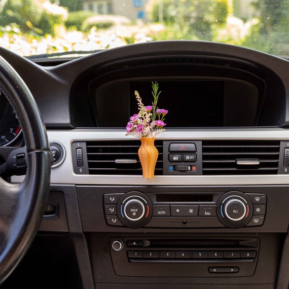 Car Vent Flower Vase Accessory - Cozy Gift for Vanlife or RV