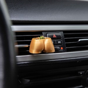 Car Vent Planter Accessory - Cozy Boho Gift for Vanlife or RV lovers - Beach Butt