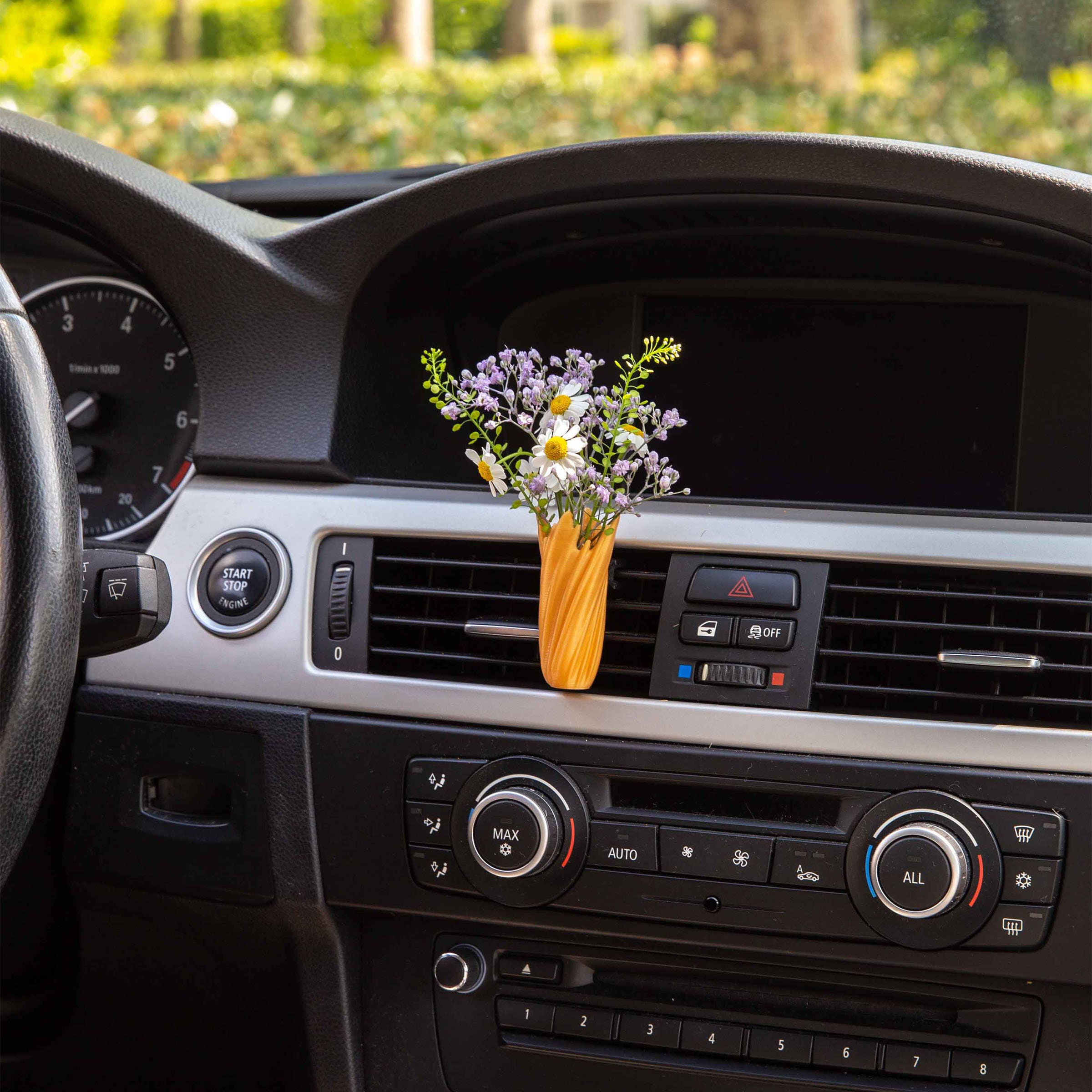Car Vent Flower Vase Accessory - Cozy Gift for Vanlife or RV