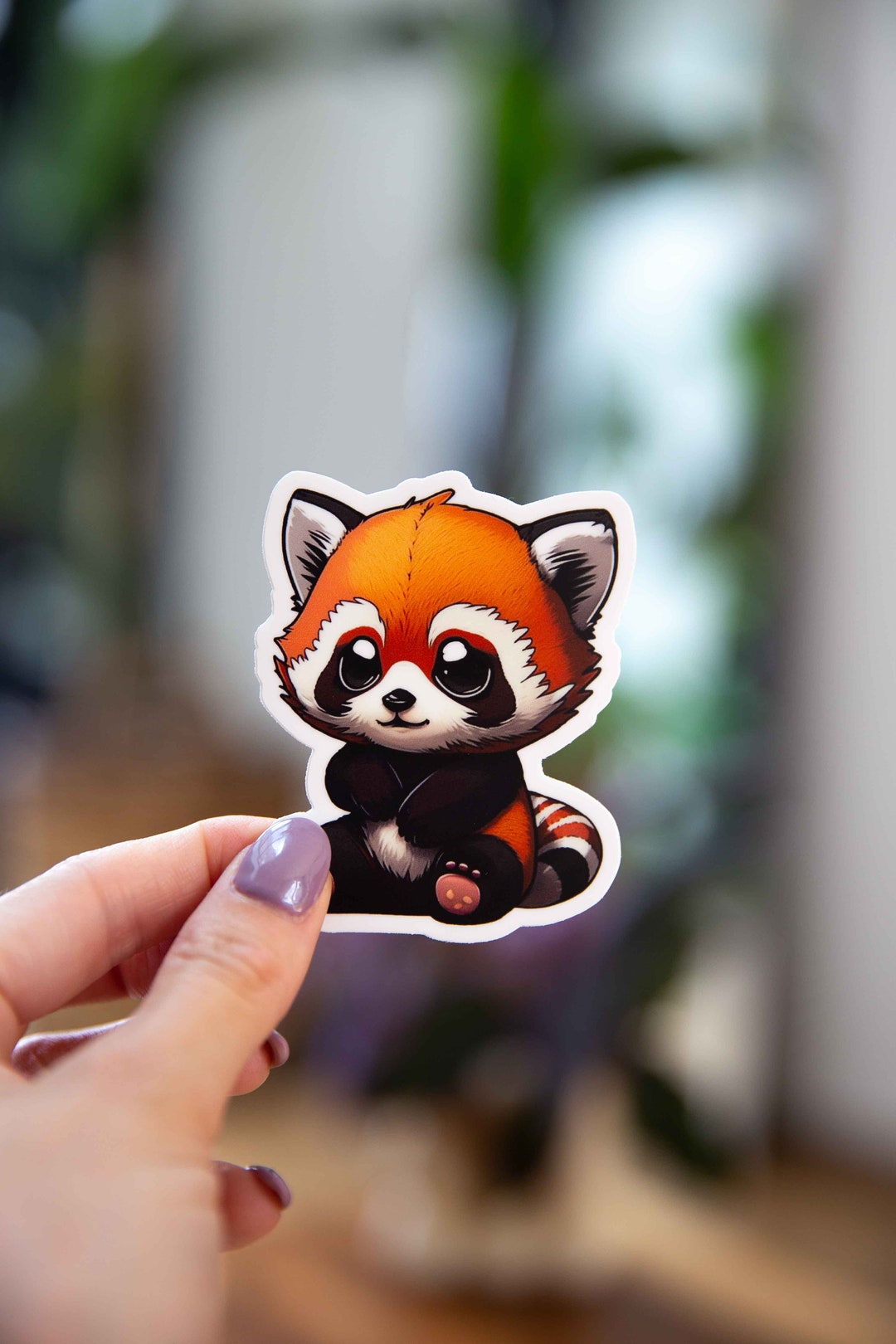 Baby Red Panda Sticker - 2.5x3 Inch - Waterproof Vinyl Decal - Etsy