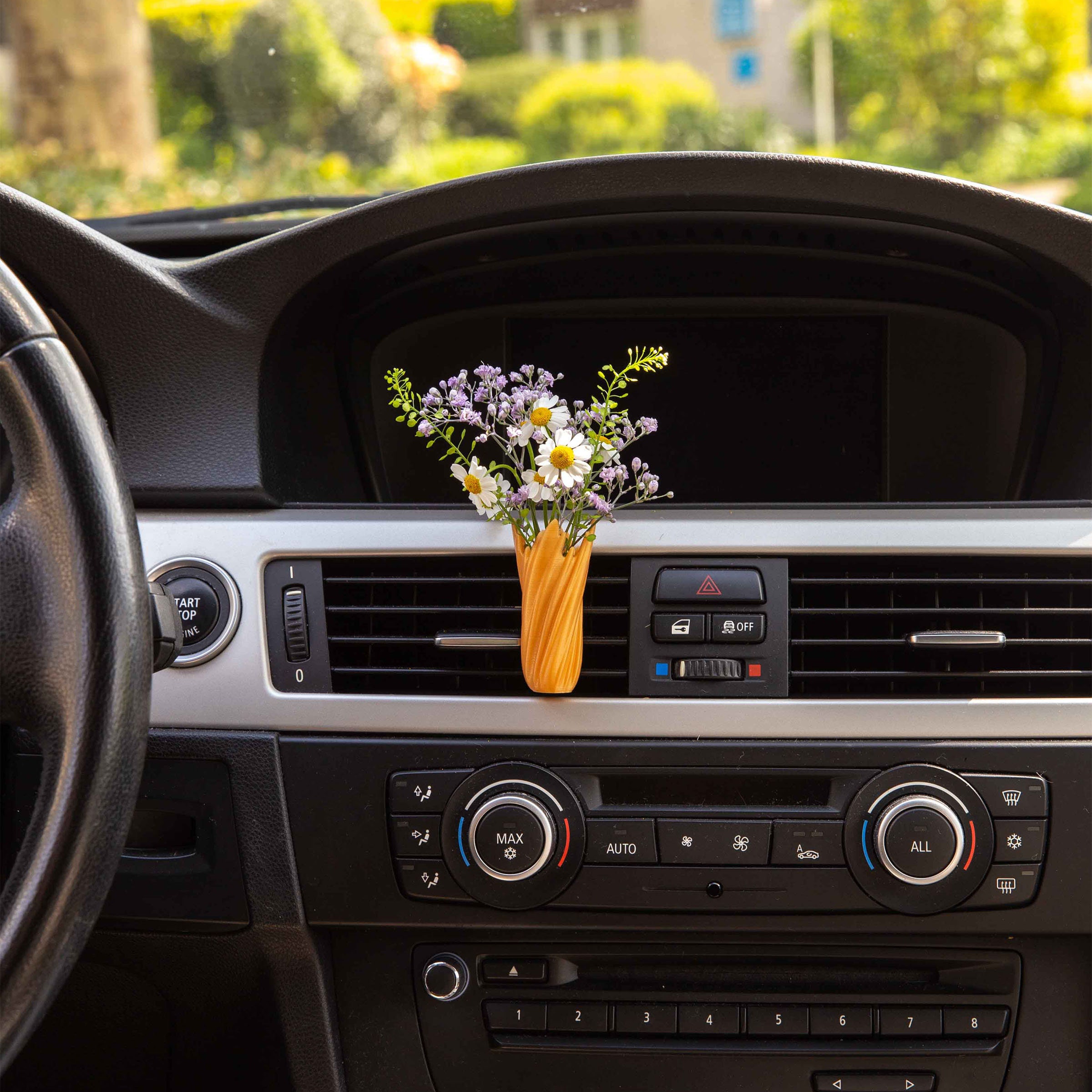 Car Vent Flower Vase Accessory - Cozy Gift for Vanlife or RV