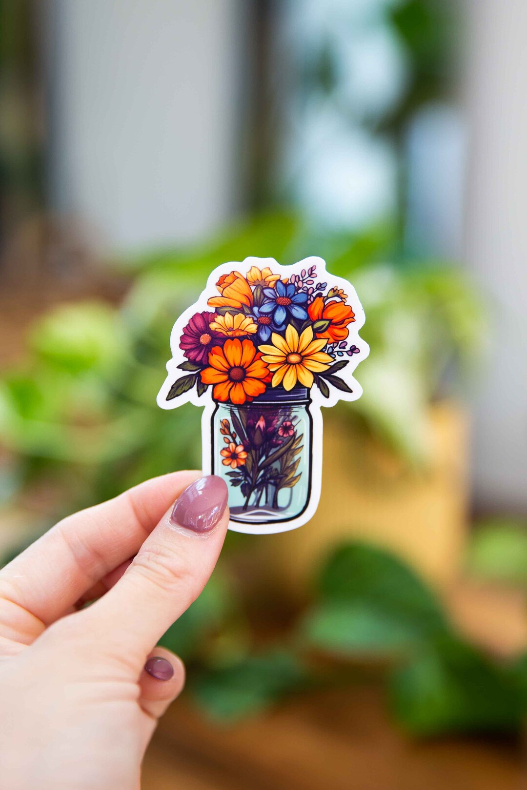 2x3 Sticker Sample Bouquet of Flowers Sticker - 2x3 Inch - Waterproof Vinyl Decal - Etsy