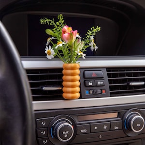 Vaso portafiori per bocchetta di ventilazione auto - Regalo accogliente per gli amanti del vanlife o del camper - DDP - Okeanos