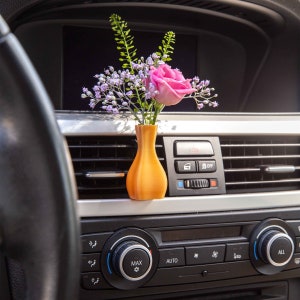 Cardening Car Vase - Cozy Boho Car Accessory for Women Natural Air Freshener Benefits - Perfect Gift for Vanlife or RV lovers - Mormolykeia