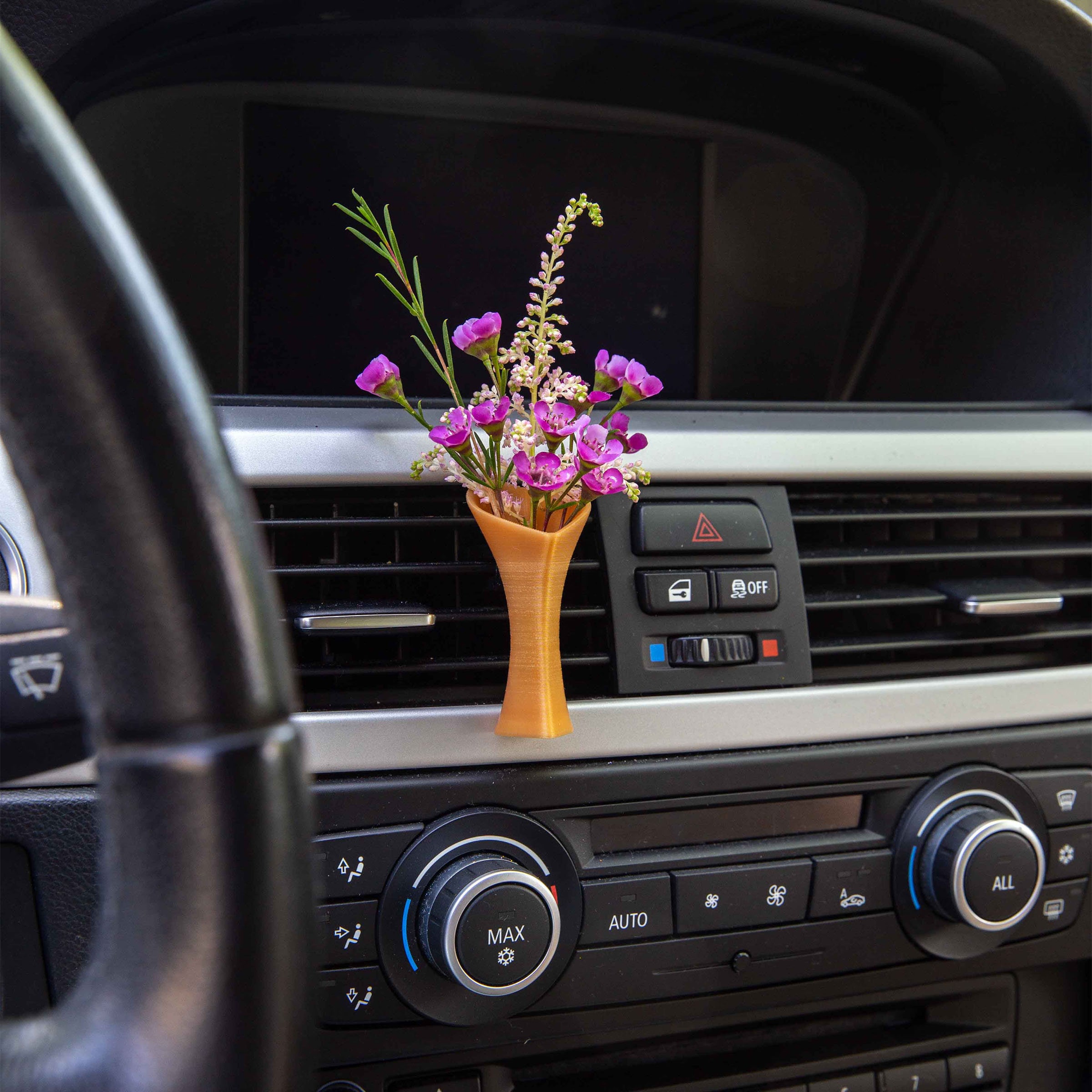 Car Vent Flower Vase Accessory - Cozy Gift for Vanlife or RV