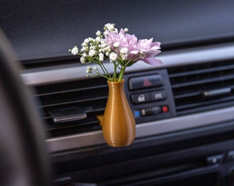 Cardening Car Vase - Cozy Boho Car Accessory for Women Natural Air Freshener Benefits - Perfect Gift for Vanlife or RV lovers - Dionysus