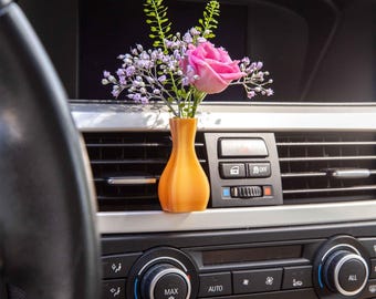 Car Vent Flower Vase Accessory - Cozy Gift for Vanlife or RV lovers - Mormolykeia