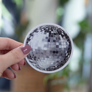 Mirrorball Sticker - 3x3 Inch // Waterproof & Durable Vinyl Sticker // Useable as Laptop, Bumper Sticker and more!