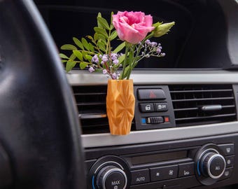 Car Vent Flower Vase Accessory - Cozy Gift for Vanlife or RV lovers - Danaides