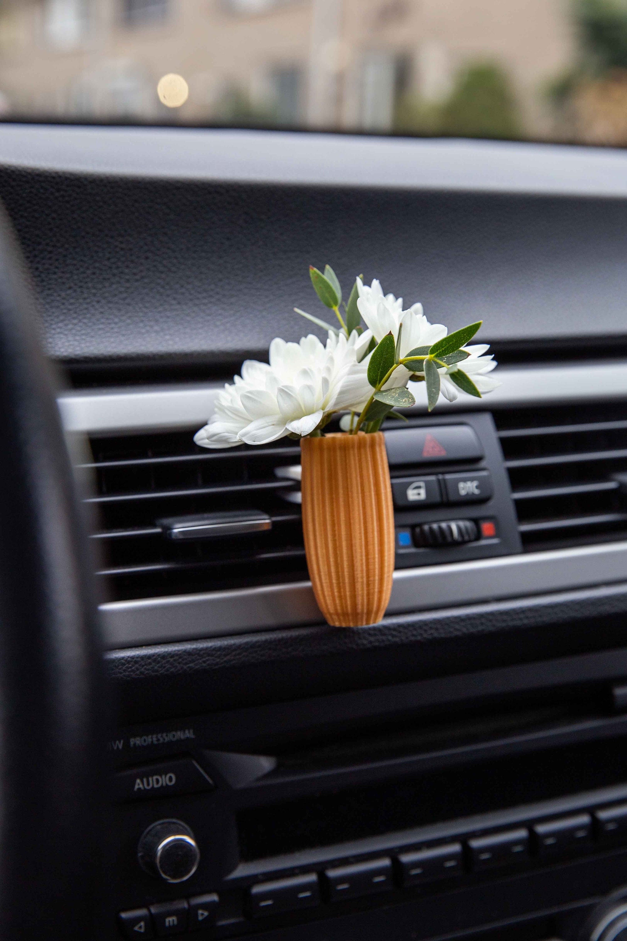 Mini getrockneter Rosenstrauß, Auto-Lüftungs-Clips, Blumen-Auto