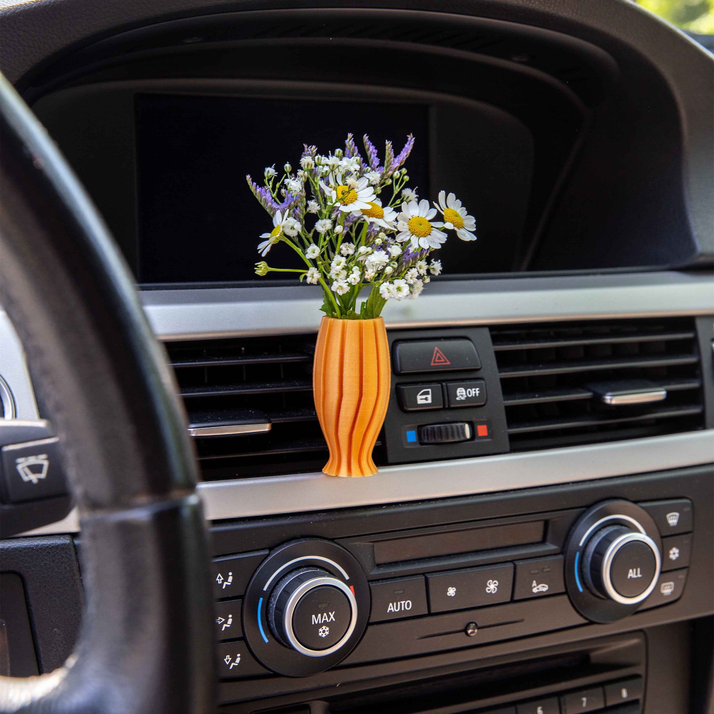 Cardening Car Vase - Cozy Boho Car Accessory for Women Natural Air Freshener Benefits - Perfect Gift for Vanlife or RV lovers - Hoplodamus