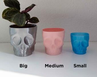 Generic Vaso luminoso per Halloween con teschio Living Room Bedroom Horror Flower Arrangement Horror Flower Arrangement Decoration Ornamenti Holidays Halloween Party Decor