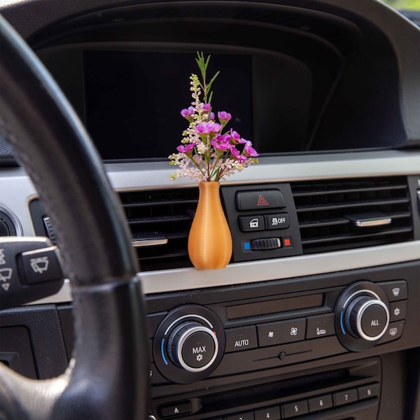 Florero para la rejilla de ventilación del coche - Un regalo acogedor para los amantes de la vida en furgoneta o autocaravana - Dionisio