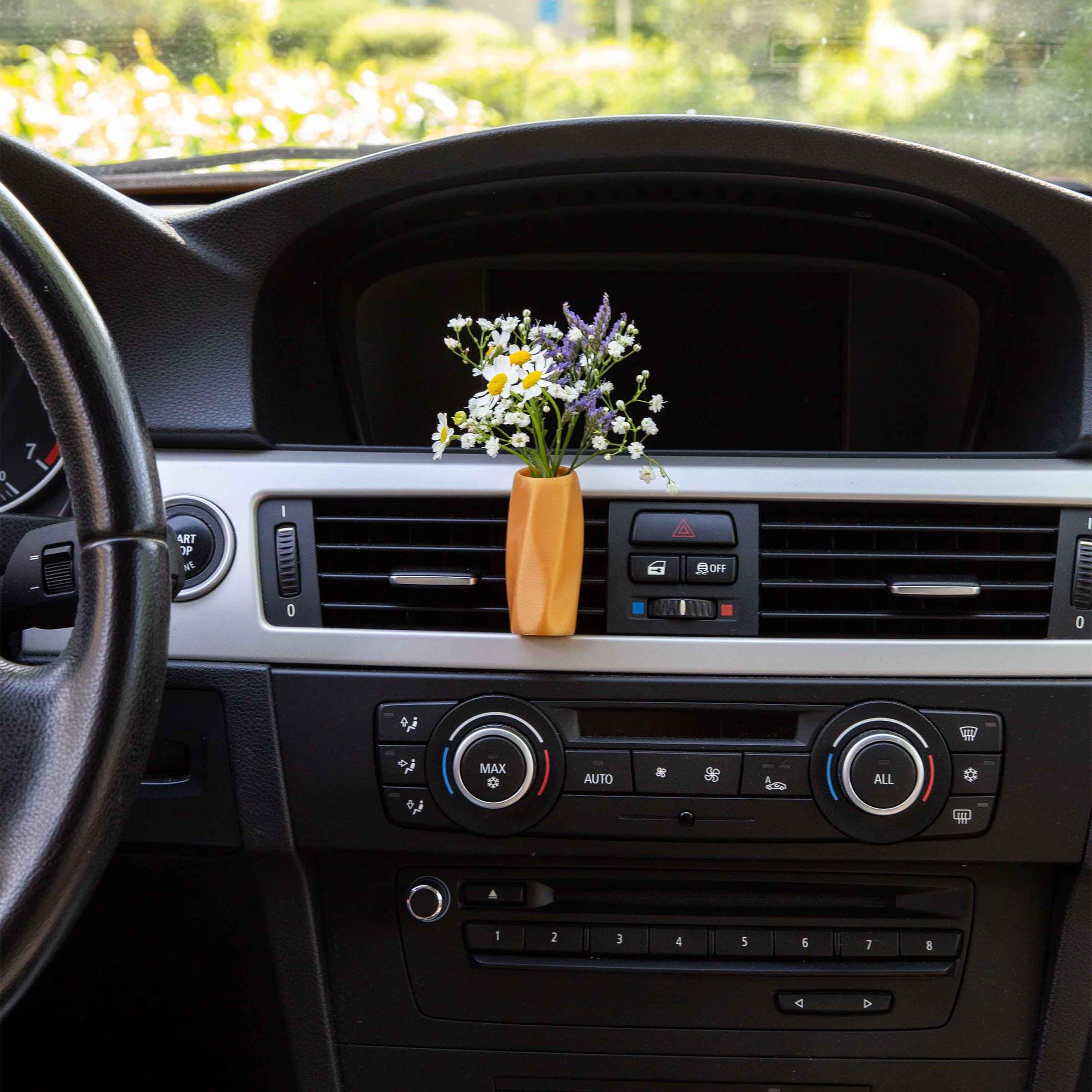 Car Vent Flower Vase Accessory - Cozy Gift for Vanlife or RV