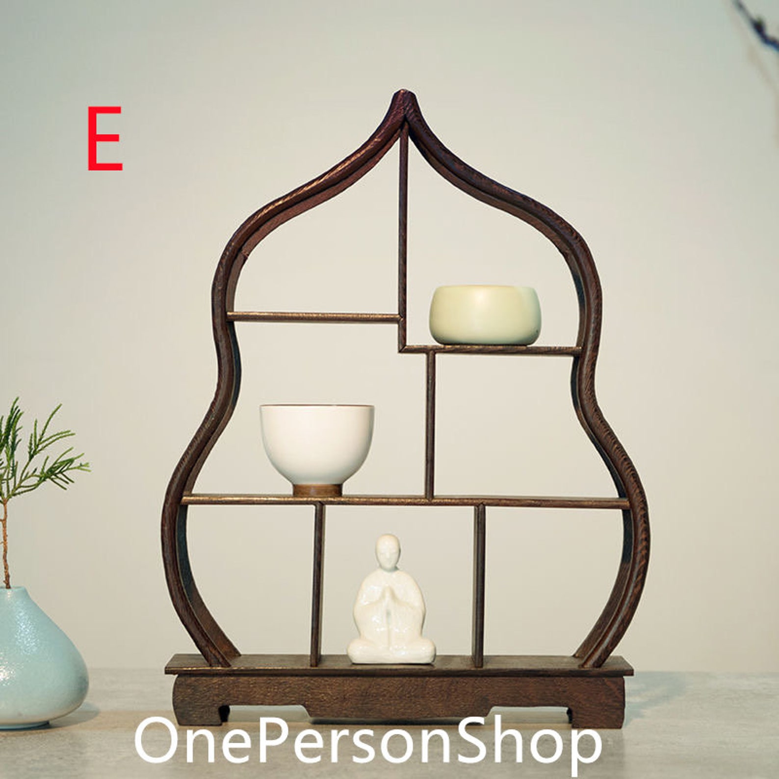 Desktop Bogu Rack, Tea Set Display Shelf - Etsy