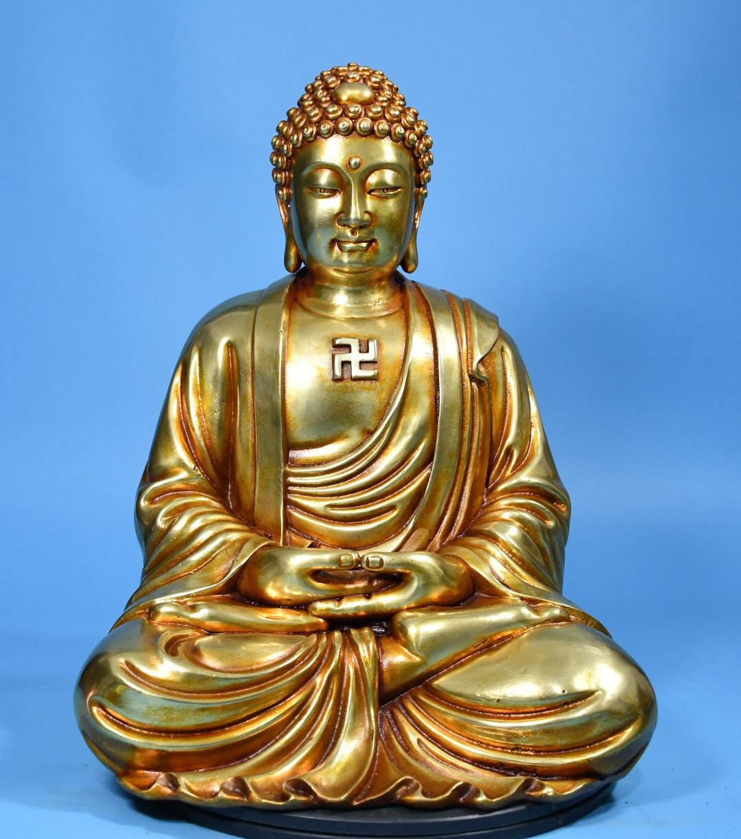 中国で手作りされた、精巧で希少な純銅製の仏像装飾品 - Etsy 日本