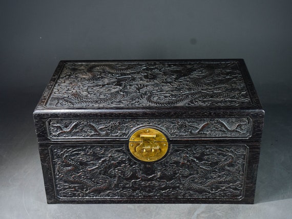 Chinese antique collection exquisite and rare ebo… - image 1