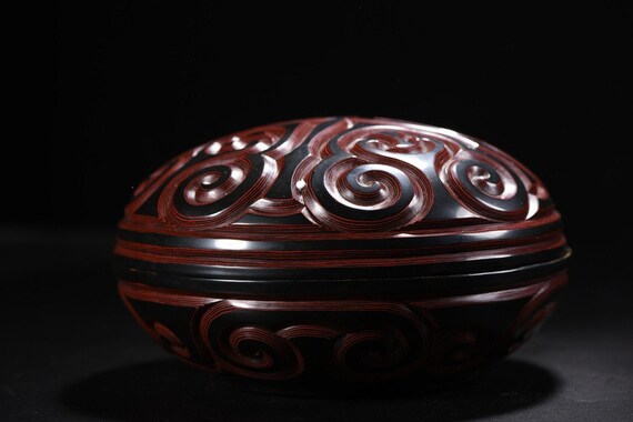 Chinese antique hand-carved exquisite and rare wo… - image 2