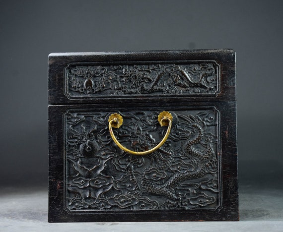Chinese antique collection exquisite and rare ebo… - image 4