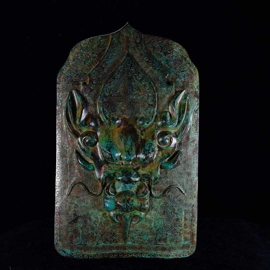 Chinese Antique Pure Hand-made Exquisite Rare Bronze Four Mythical ...