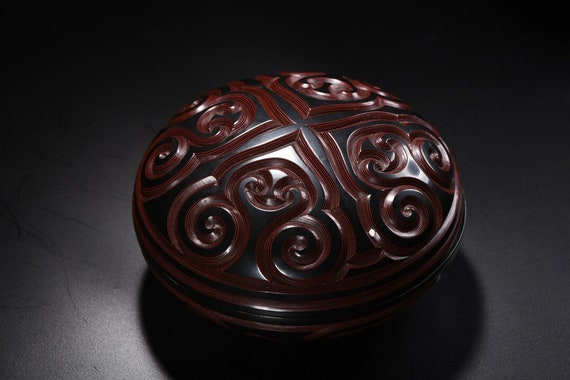 Chinese antique hand-carved exquisite and rare wo… - image 3