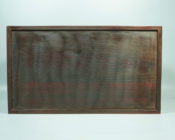 Ancient Chinese Rosewood, Hand-carved Dragon and Phoenix Wooden