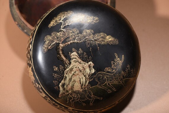 Chinese antique hand-carved exquisite and rare wo… - image 6
