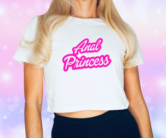 Anal Princess Logo Crop Top - Sexy - Fetish - DDLG Clothing - BDSM - Bimbo  Girl - Bimbo Doll - Kawaii - Princess - Cute - Sex Clothing - Etsy