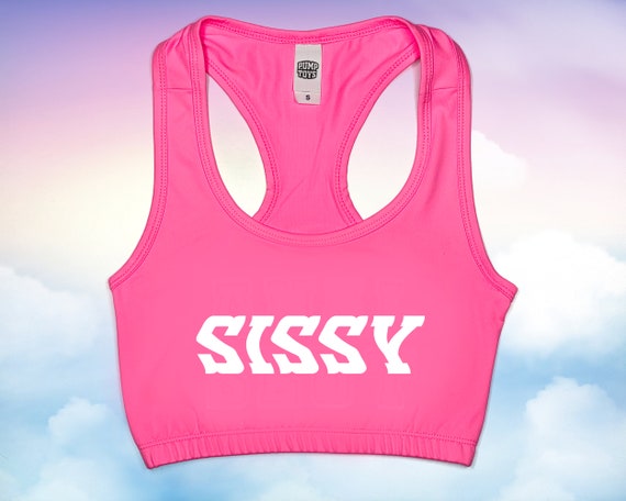 Sissy - Sports Bra - Sexy - DDLG Clothing - BDSM - Fetish - Bimbo - Doll -  Kawaii - Princess Costume - Cute - Adult Clothing - Etsy