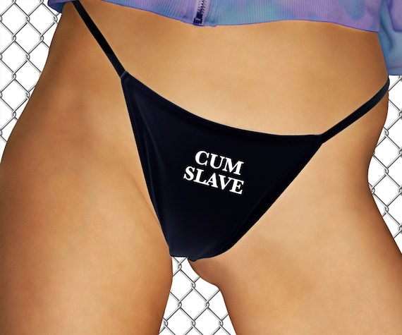 Sexy G-string - Thong - Fetish - DDLG Clothing - BDSM - Cute Fantasy - Kinky Knickers - Cum Slave Design - Etsy Sexy G-string - Thong - Fetish - DDLG Clothing - BDSM - Cute Fantasy - Kinky Knickers - Cum Slave Design - Etsy
