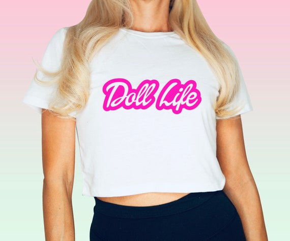 Life Logo Crop Top Sexy Fetiche Ropa DDLG Etsy España