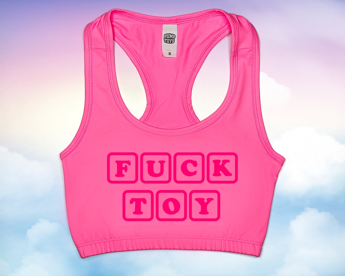 Fk Toy Sports Bra DDLG BDSM Bimbo Fetish Bimbo Doll - Etsy UK