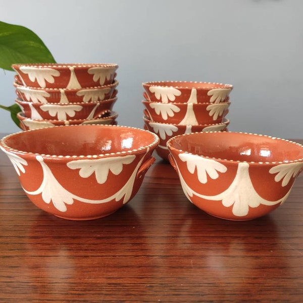 Terracotta Bowls Etsy