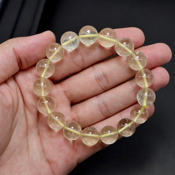 Libyan desert glass bracelet clearance