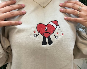 Santa Bad Bunny Sweater