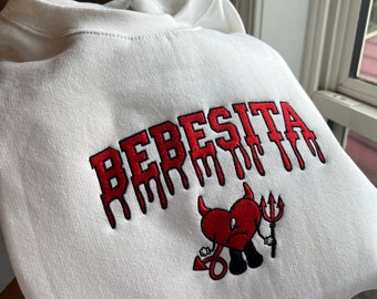 Bebesita sweater-bebesita bebesota-bad bunny sweater-un verano sin ti-corazon bad bunny-halloween sweater