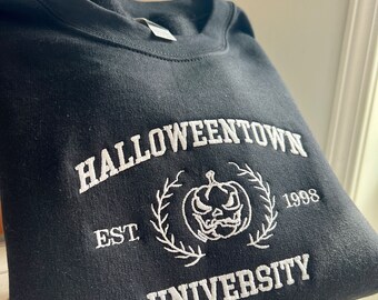Halloween Sweatshirt-Glow in the dark sweater-Halloween town-spooky sweater