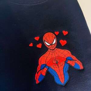 Spider-Man Valentines Sweatshirt