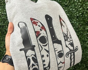 Halloween & Co Sweater-Printed Sweatshirt-Cozy Spooky Sweater