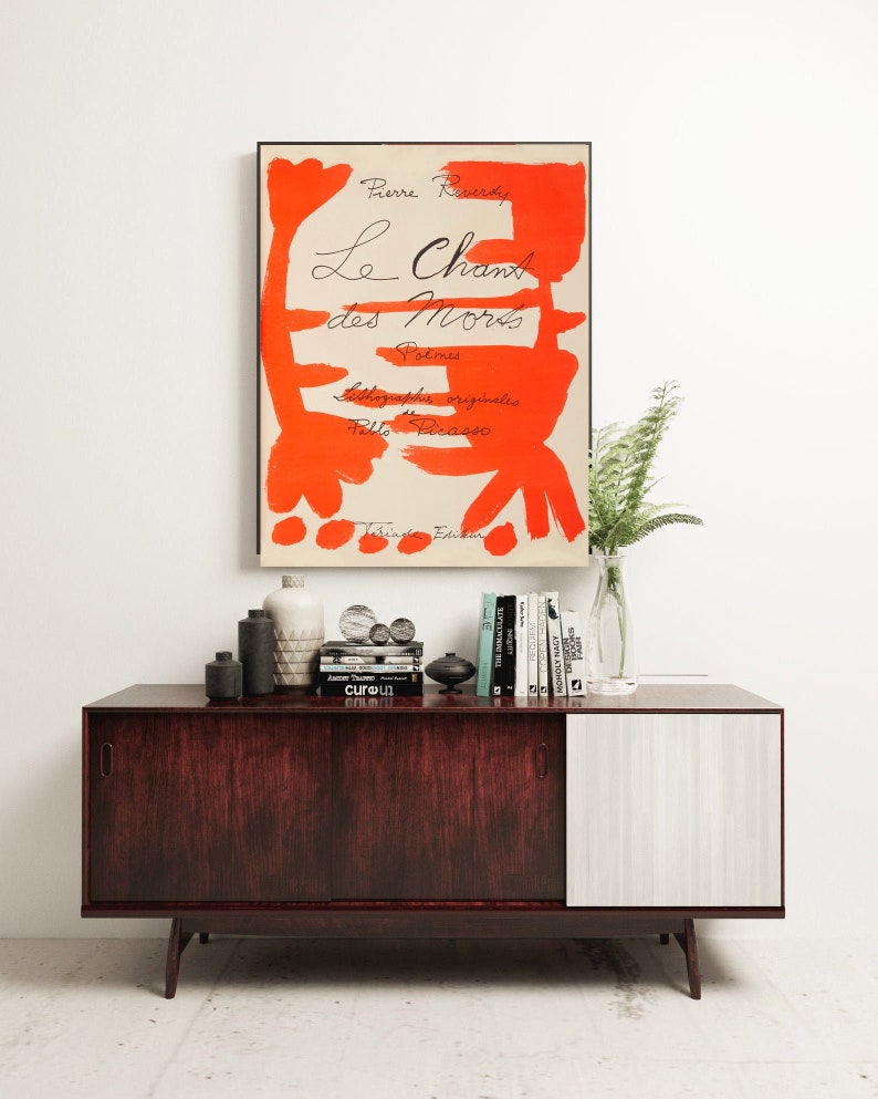 Picasso Exhibition Poster Picasso Poster Picasso Art Etsy