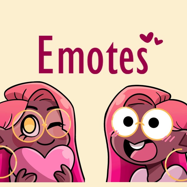 Custom Emote Commissions | Twitch, Discord, YouTube, Etc.