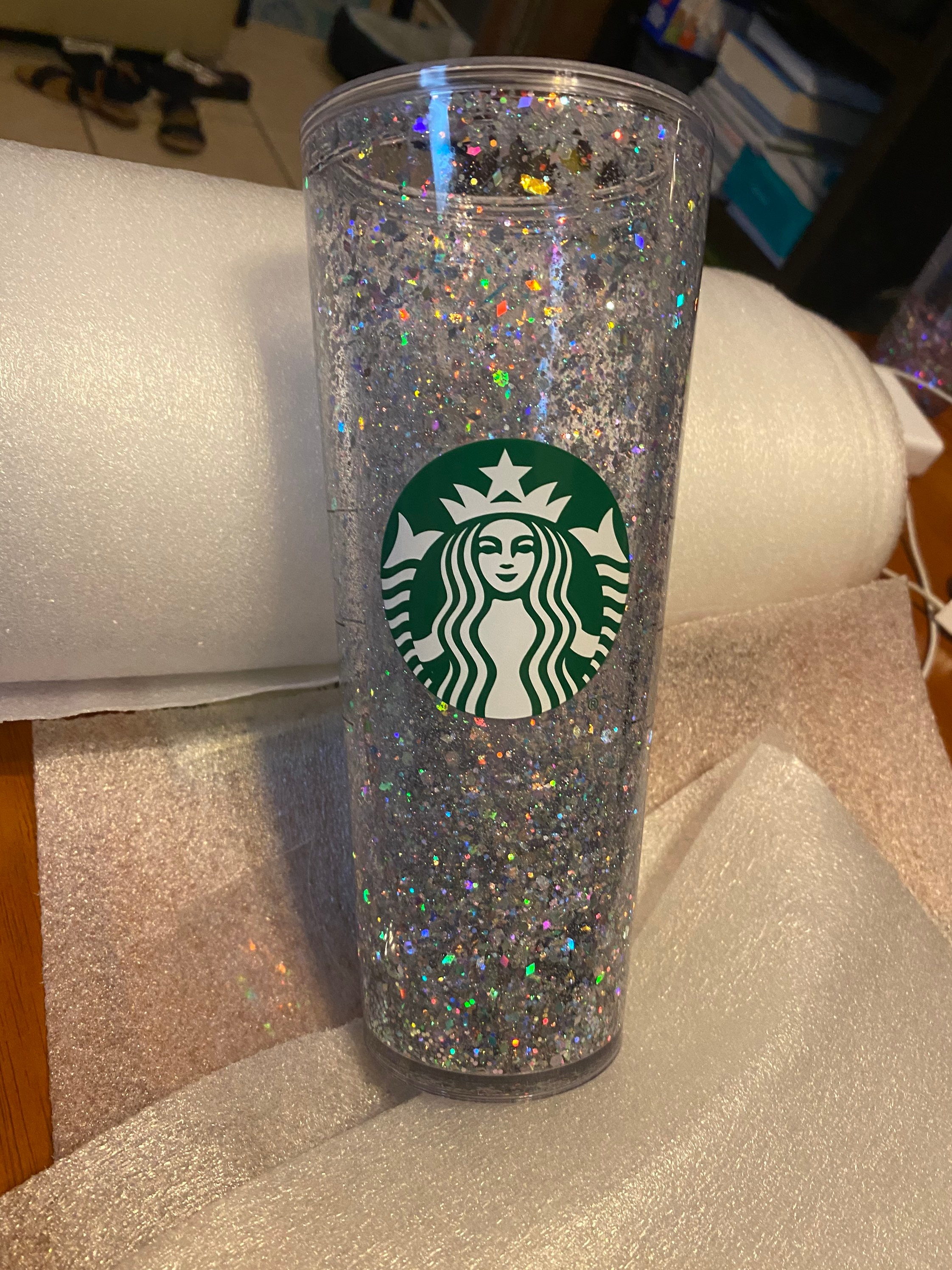 Starbucks Snow globe Tumbler Etsy