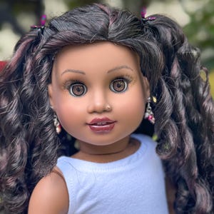American Girl Custom OOAK Doll “Cherie” Winter Princess Base Full Repaint
