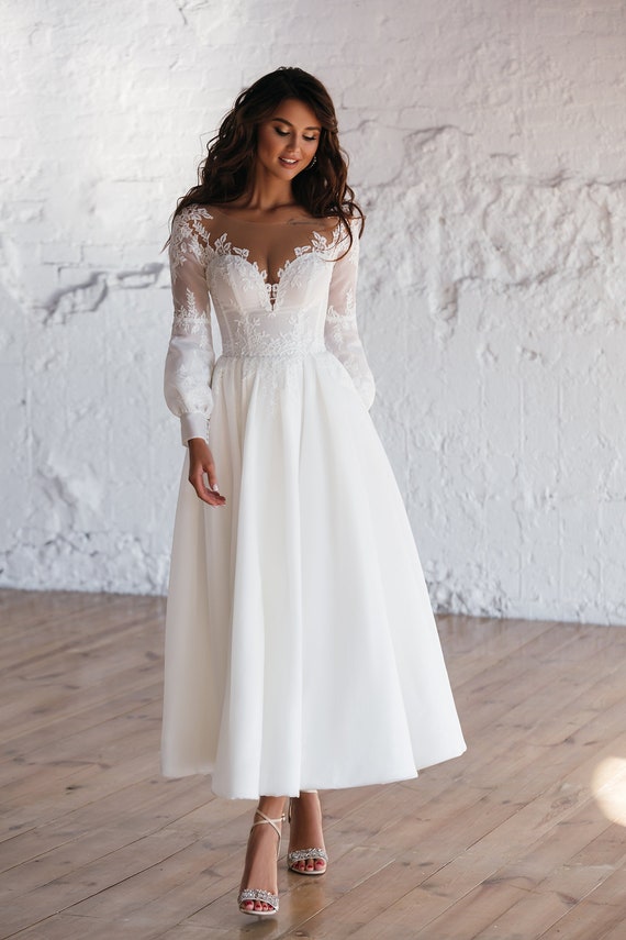50s bridal dress