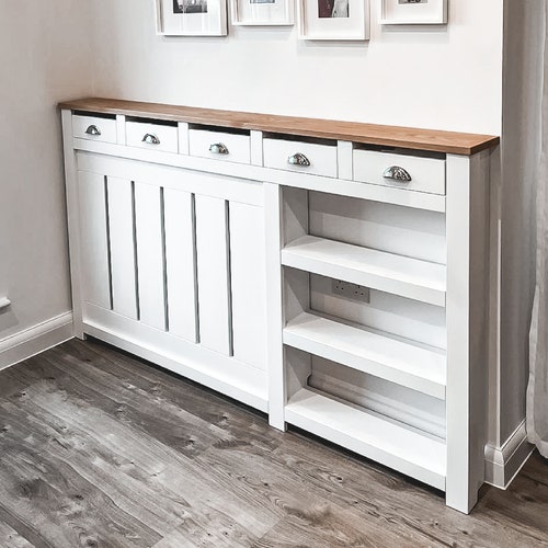 100% Solid Oak-top Radiator Covers - Etsy UK