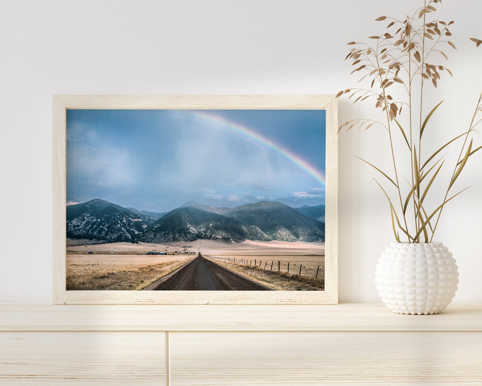 Montana Landscape Wall Art Big Sky Photography Lonesome Road Etsy