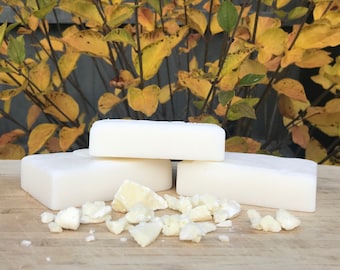Ręcznie robione organiczne, naturalne, delikatne, bezzapachowe mydło do twarzy dla dzieci z masłem shea - egzema, łuszczyca, trądzik, sucha skóra, wypełniacz pończoch