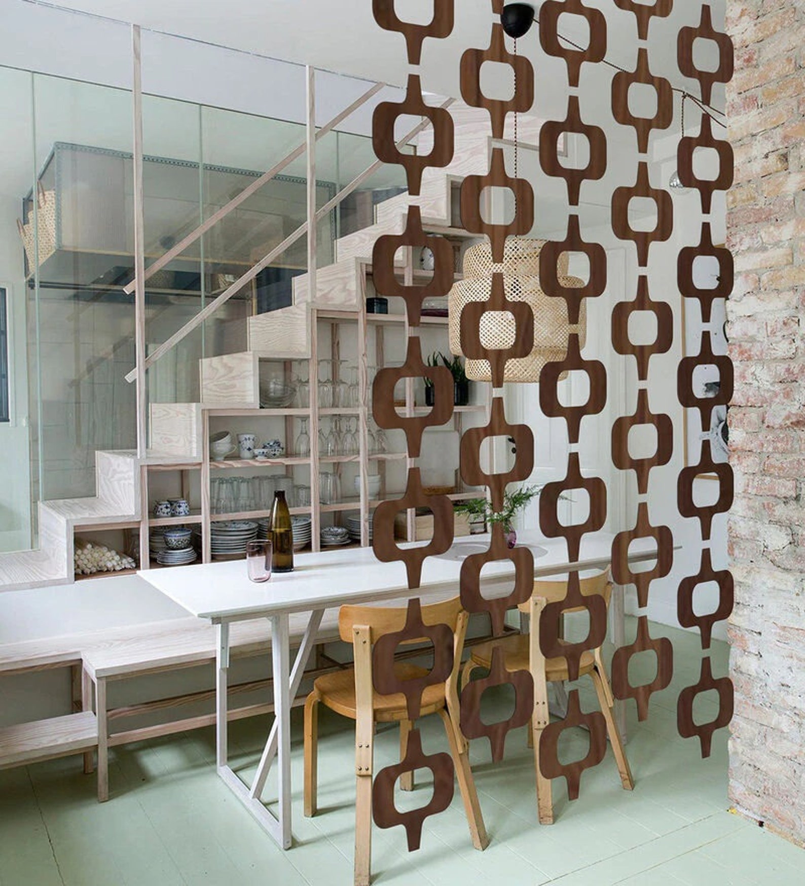 Room Partition Interior Partition Decorative Room Divider - Etsy UK