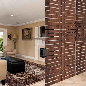 Room Divider Brown 12pcs Set - Etsy