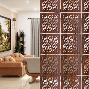 Room partition,  interior partition, decorative room divider 12pcs